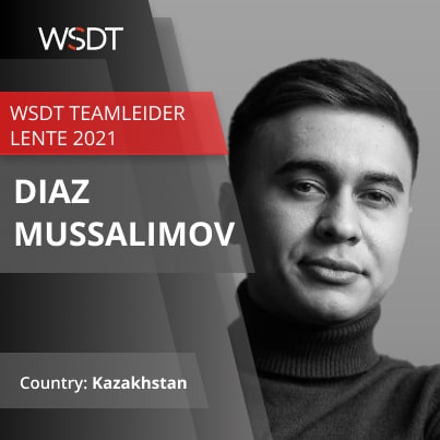 Interview met Diaz Mussalimov, mentor van de WSDT Lente 2021  winnaar